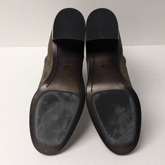 Frye Julia Ankle Boots, Dark Taupe Suede, Women's 9 M - Picture 5 of 6